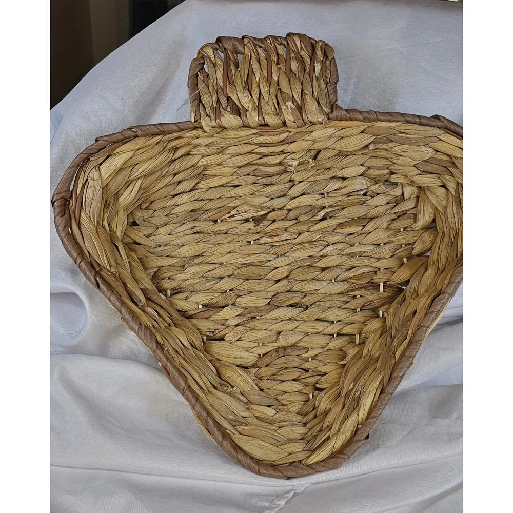 Woven Serving Basket Unique Diamond Shape